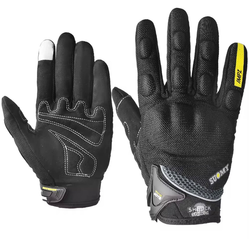 Gants Moto Été Respirants avec Protection des Articulations – Écran Tactile