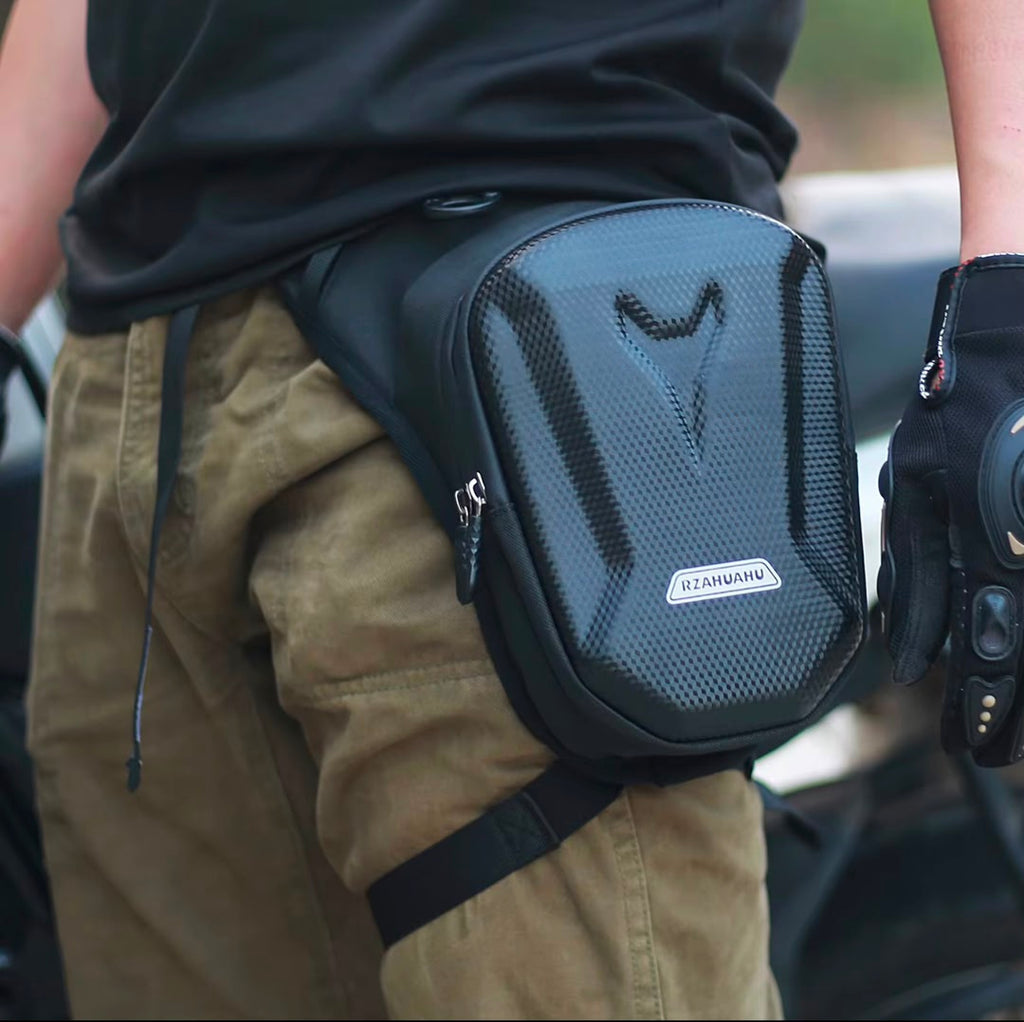 Sac Cuisse Moto Rigide Étanche – Grande Capacité