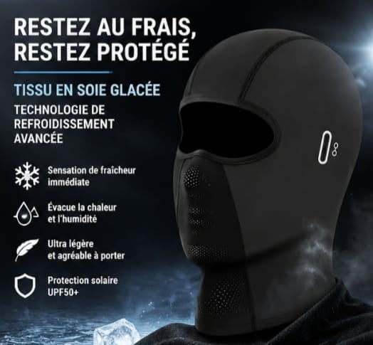 Cagoule Moto Intégrale Premium – Confort, Protection et Style